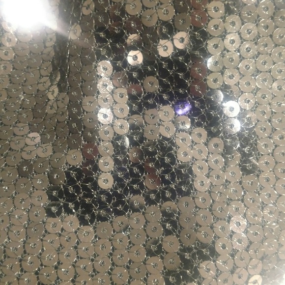 BCBGeneration Sequin Mini Skirt in Black - Picture 3 of 3